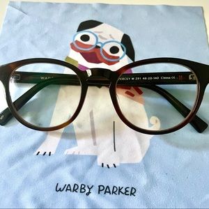 Warby parker percey non-prescription blue light glasses